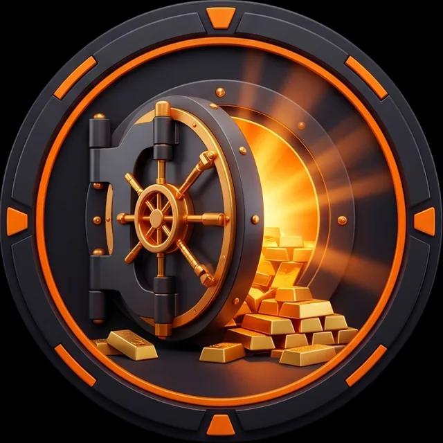 An open vault